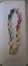 A New Day Wristlet Strap Accessory Phone Strap - Multi-Colored Beads No Box