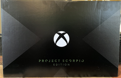 New Microsoft Xbox One X Project Scorpio Ed 1TB Console - Black