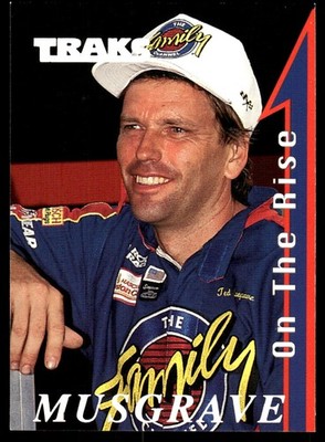 Ted Musgrave 1995 Traks #OTR 13 NASCAR READ FREE SHIPPING AutographDen