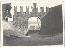 Bazzano 1900 Rocca dei Bentivoglio Ripa del Rivellino Porta Est Photo cm 13 x 18.