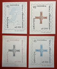 POLAND Solidarity (Solidarność) Movn t 1989  45th Anniv. Battle of Monte Cassino