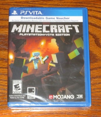 Minecraft PlayStation Vita Edition Sony, 2014 *New - CODE EXPIRED - NO CARTRIDGE