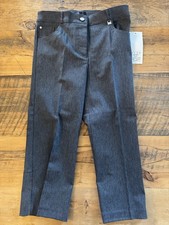 REKUCCI Iconic 5 Pocket Easy Fit Charcoal Capri Size 2 NWT Msrp 52.99