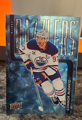 2025-26 Upper Deck Series 2 Blue Dazzlers Connor McDavid #DZ-98