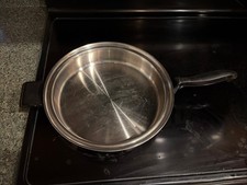 New Era 5 Ply Stainless Steel Skillet Sauce Pan Pot Cookware AlCore 10โ USA Made