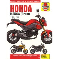 Honda Motorrad MSX125 Grom (2013-2018) Workshop Manual Haynes