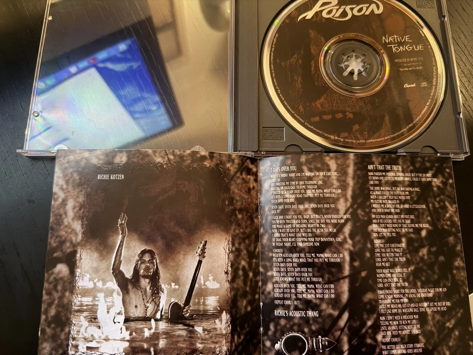 POISON - Native Tongue (CD, UK & Europe, 1993) MINT-/MINT- - Bild 4 von 4