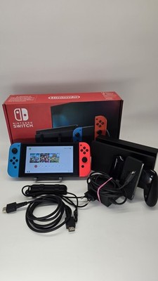 Nintendo Switch Konsole mit Joy-Con - Neon-Rot/Neon-Blau/Grau