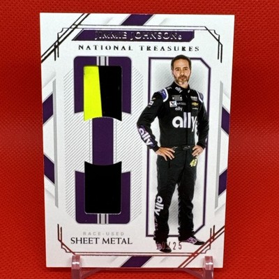 2021 National Treasures Jimmy Johnson Sheet Metal /25