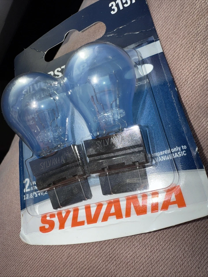 Sylvania Silverstar 3157 26,9/8,3 Вт две лампы задний поворотник сменная лампа подходит - Изображение 3 из 3