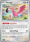 Flamigo 170/193 UC Paldea Evolved Pokemon NM/M