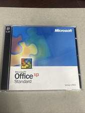 Microsoft Office XP Standard 2002 2-CD Set for Windows English with Product Key