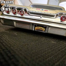 1:10 Scale Custom RC Lowrider Logo License Plate