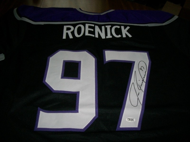 JEREMY ROENICK AUTOGRAPHED SIGNED AUTO JERSEY LOS ANGELES KINGS PRIME TIME
