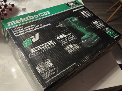 Metabo DS 18DDX S MultiVolt 18-volt 1/2-in Keyless Brushless Cordless Drill Kit
