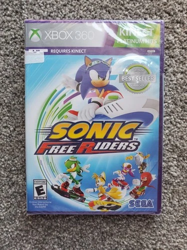 Sonic Free Riders Microsoft Xbox 360 Sonic Team Criware SEGA Dolby Everyone