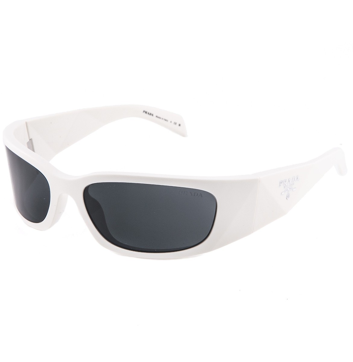 PRADA シンボル サングラス PRADA SYMBOLE White Wrap Triangle PRA19S A19 Unisex Fashion