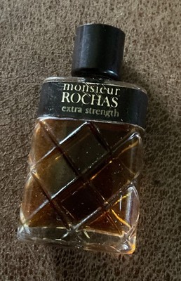 Vintage MONSIEUR ROCHAS Eau de Cologne Splash 0.25 Oz.