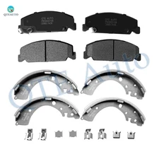 Set of 8 Front-Rear Ceramic Brake Pad Kit For 1992-2000 Honda Civic