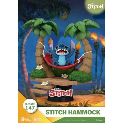 Beast Kingdom Disney Lilo & Stitch - Stitch Hammock - D-Stage - Photo 1/4