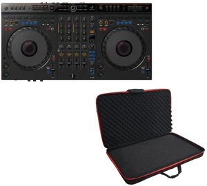 AlphaTheta DDJ-GRV6 DJ controller W/ Groove Circuit & 4-ch + XB-DJCL Soft Case