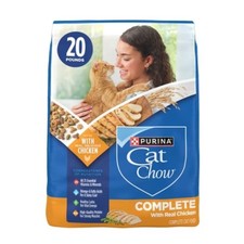 Purina Cat Chow Complete Chicken Flavor Dry Cat Food 20 lbs