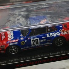 Spark 1:43 racing model, Porsche 911 1980 Monte Carlo Rally