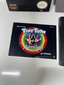 NES CIB Tiny Toon Adventures Nintendo Games Complete In Box Konami Guaranteed🔥