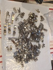 Huge Mixed Lot Various Small Metal Clips Wire End Gas Engine Motor Hoses Etc.