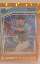 2024  Donruss - Rated Prospects Jackson Holliday #184 Orange Laser 059/299 