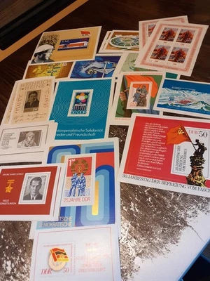 N°856 Lot blocs DDR ** / * / obli 20 photos - Photo 1/4