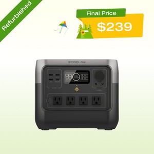EcoFlow RIVER 2 Pro 768Wh Portable Power Station LFP Certified Refurbished