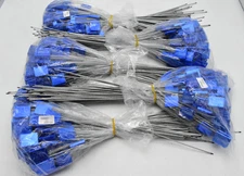 500 Pcs Steel Cable Tamper Proof Seals Metal Security Tag Numbered Pull-Tite