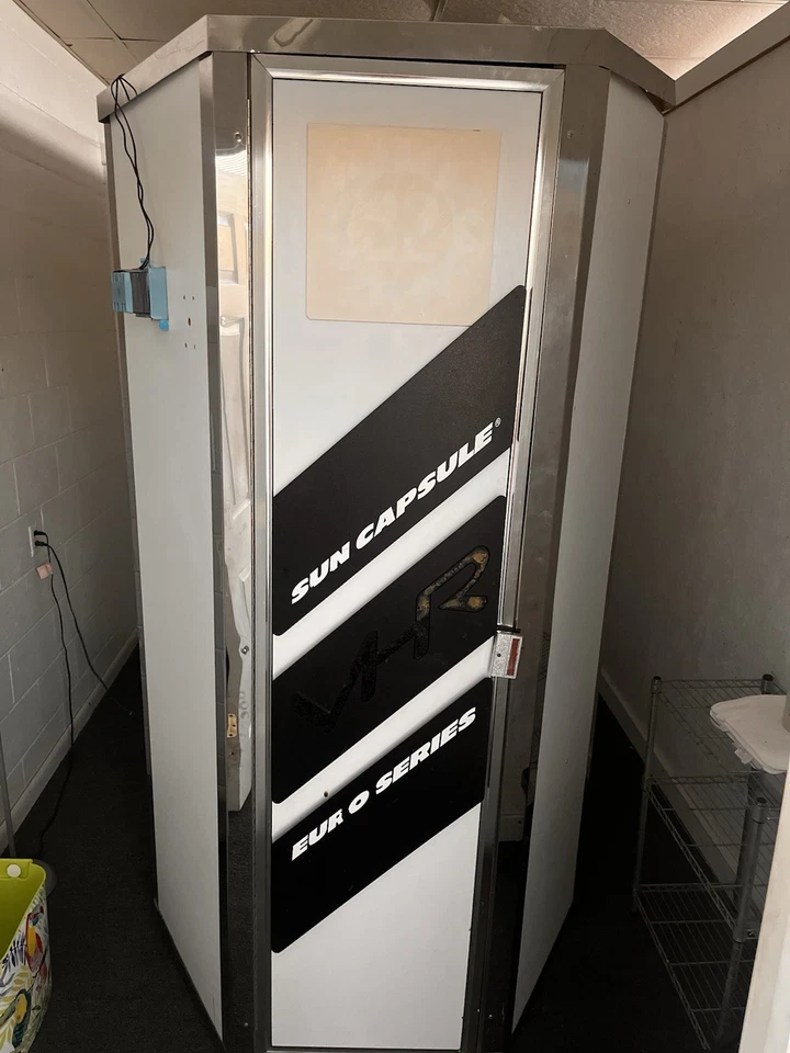 Sun Capsule Tanning Booth With Dressing room Commercial - Image 3 of 4