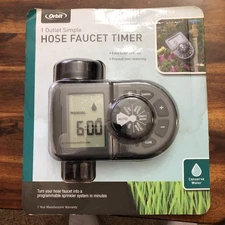 Orbit 1-Outlet Hose Faucet Timer Programmable Irrigation Conserve Water