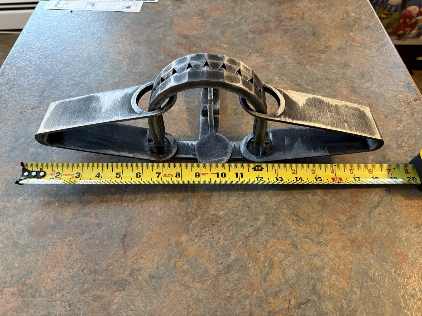 Large Scale 3d Printed Bear Trap Replica, Working, Set-able Painted!
