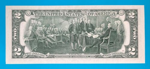 March 12, 1989 / 3 December 1989 : A 03121989 A BIRTHDAY NOTE $2 Two Dollar Bill - Picture 3 of 3