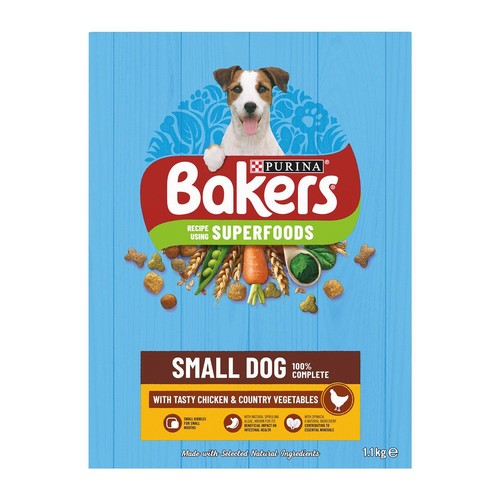 10 x 1Kg Piekarze Małe psy Sucha karma Kurczak i warzywa wiejskie - Zdjęcie 11 z 11