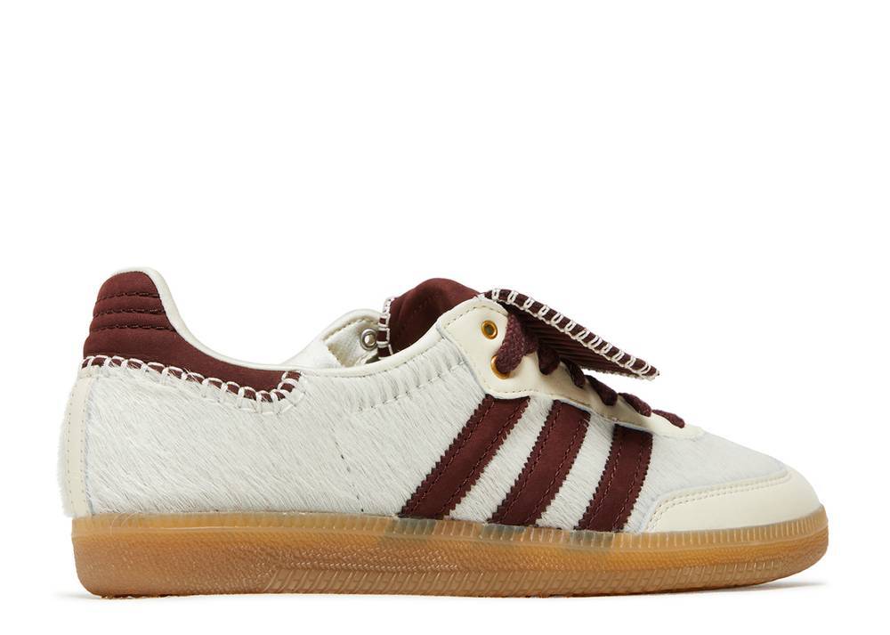 adidas x Wales Bonner Samba Pony Cream White Gum IE0586 Size US