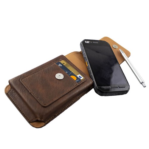 caseroxx Outdoor Case for Huawei Honor 6X in brown made of genuine leather - Picture 5 of 7