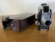 VTG KODAK CINE MAGAZINE 8 CAMERA with ORIGINAL FITTED LEATHER CASE