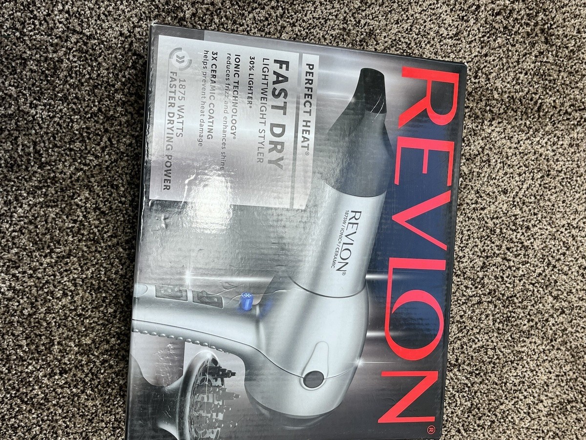 Revlon 1875w Tourmaline Ionic Ceramic Travel Hair Dryer REVLON