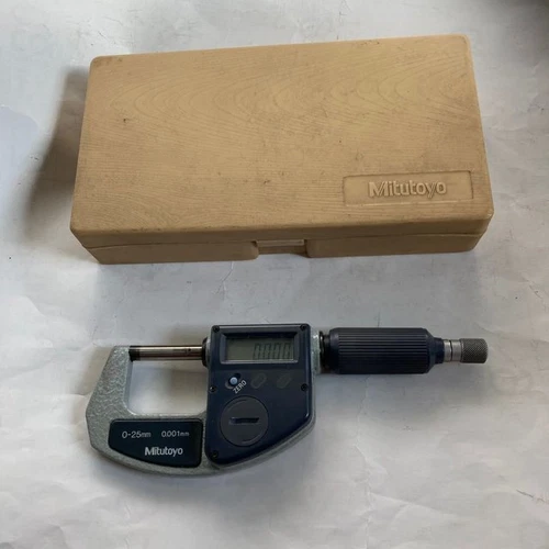 Mitutoyo Digimatic Micrometer 293-801 0-25mm 0.001mm