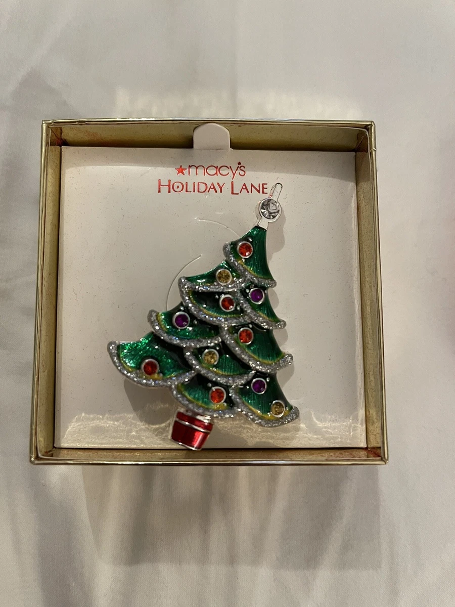 Macy's christmas best sale pins