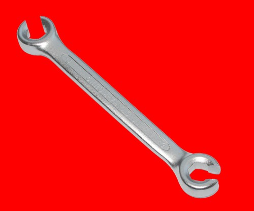 Bremsleitungsschlüssel 10x12mm Gekröpft - Spezial Schlüssel Für Bremsleitungen Chrom Vanadium Stahl