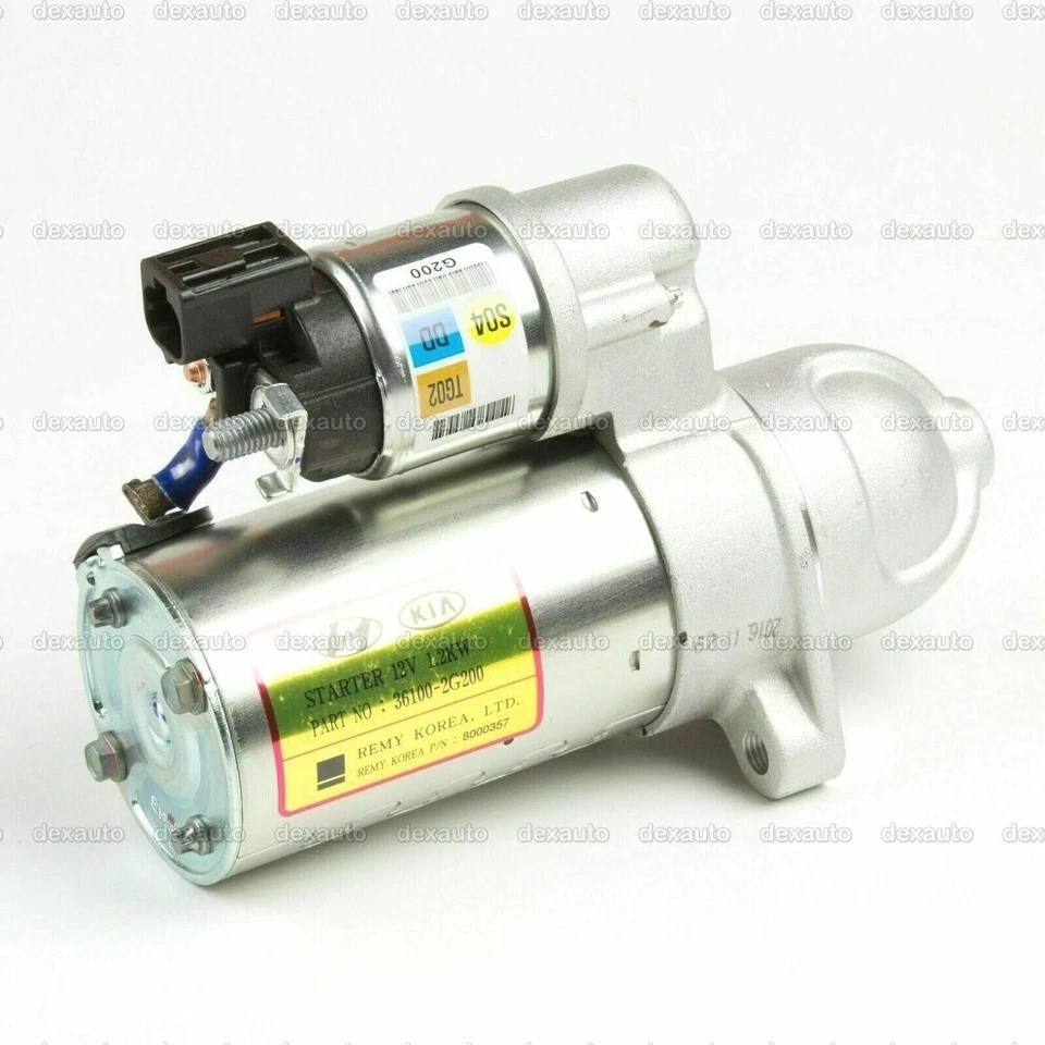 Motor De Arranque 361002G200 Original para Hyundai Kia Sonata Tucson Optima Forte Foto 4 de 4