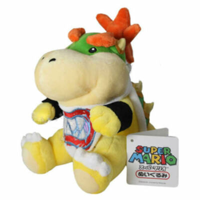 super mario bowser jr plush