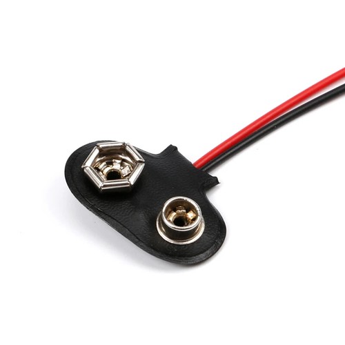 9V Battery Clip Snap Connectors Pack I & T Types - Picture 8 of 8