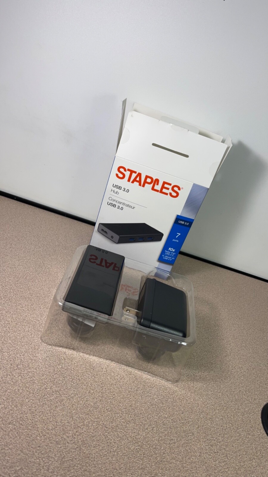 Hub USB 3.0 de 7 puertos, compacto, portátil, producto de EE. UU., envío rápido desde EE. UU. Para laptop y PC, imagen 6