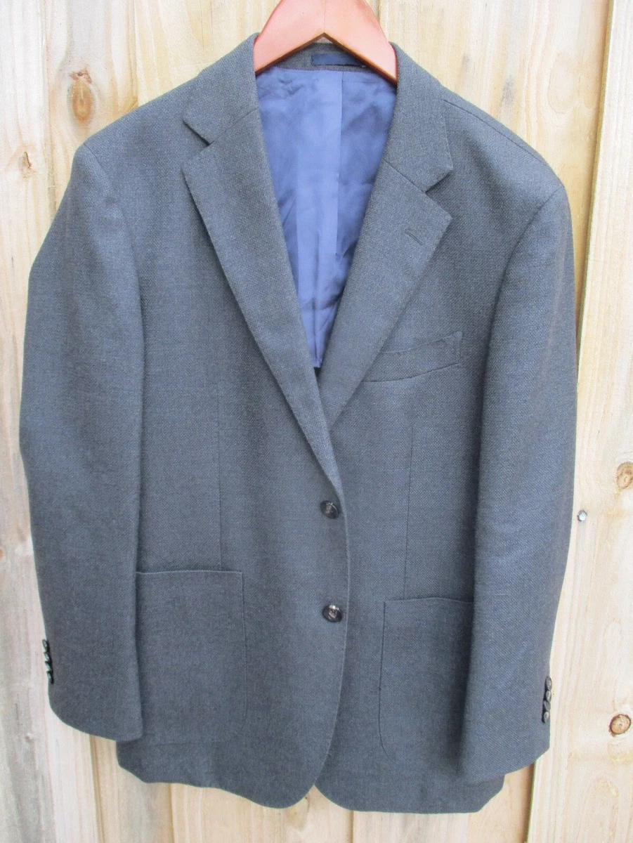 Gray hopsack cheap sport coat